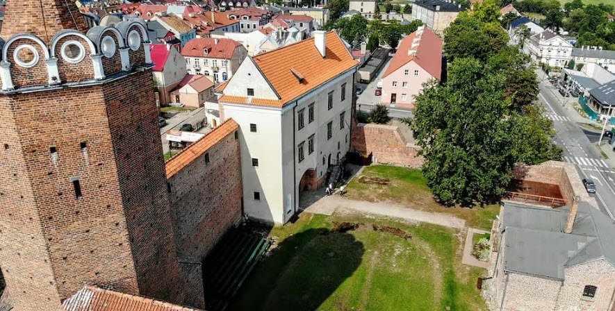 The Royal Castle in Łęczyca, Poland